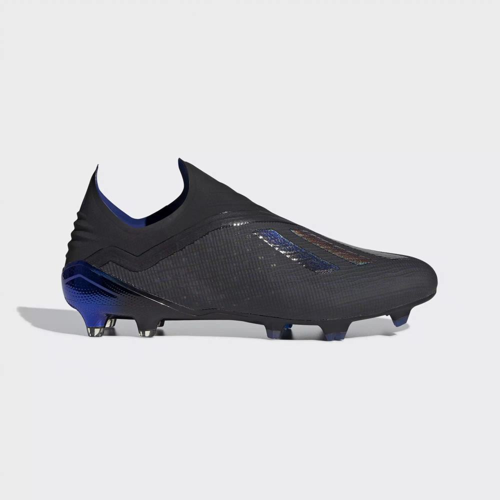 Adidas X 18+ Firm Ground Tacos de Futbol Negros Para Mujer (MX-60175)